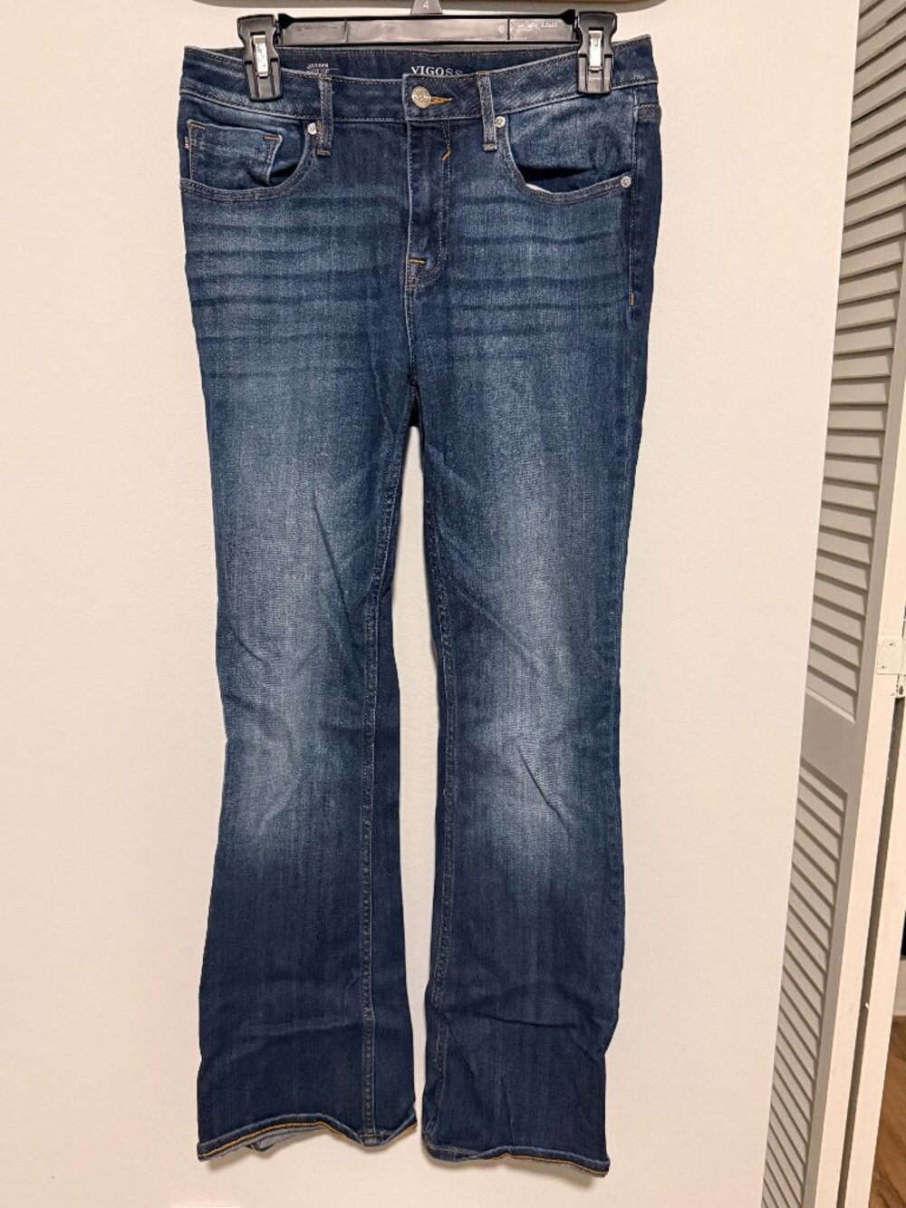 Vigoss Jagger Bootcut Classic Fit Blue Jeans W28 L30